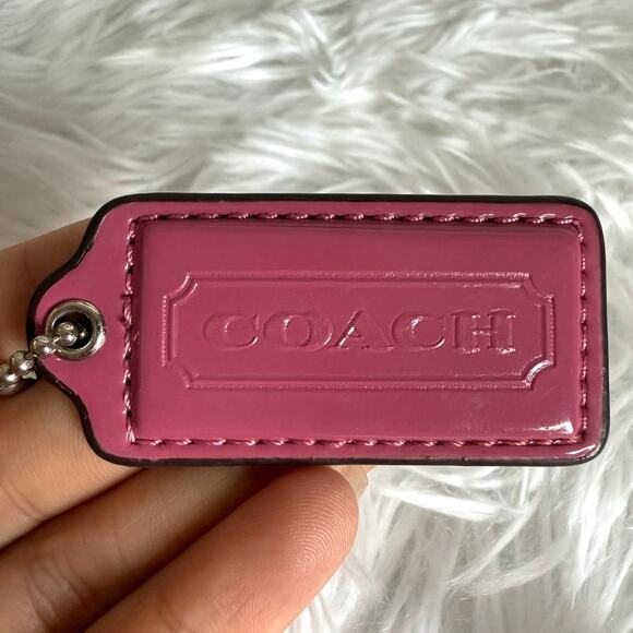2" COACH Replacement Fob Bag Charm Hang tag Hangtag - Picture 1 of 2